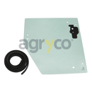 Vitre arriere de cabine pour téléscopique MANITOU 705635 adaptable