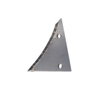 Étrave Gauche 3 trous carbure pour charrue KUHN HUARD 619129 adaptable