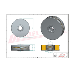 Filtre hydraulique adaptable HIFI FILTER SH59002