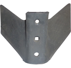 Soc à ailette pour cultivateur KERNER 10-93.809 adaptable