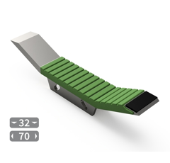 Sabot de décompacteur carbure et rechargement MASCHIO GASPARDO R17820681R adaptable