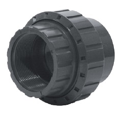 Union de 3 pièces femelle/femelle en pastaque adaptable