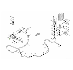 Pompe hydraulique pour ensileuse KRONE 9192260 adaptable