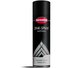 Zink-Spray dunkel/mattgrau 500 ml Caramba