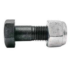 Boulon avec écrou M16 x 1,5 x 60 mm pour fraise adaptable