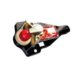 Tragplatte Kugel 80,Fendt 800/900, bis Baujahr 2001 AGCO-Grau      