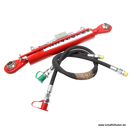 Hydraulischer Oberlenker Hub 290 mm beidseitig Kugelauge Kat. 2, Ø 25,4 mmEinbau-: 557 - 847 mm