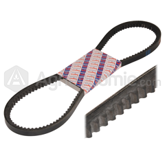 Courroie trapezoidale crantée pour moissonneuse CLAAS D41925200 adaptable