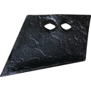 Soc de rasette gauche pour charrue KUHN 632003 adaptable