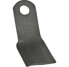 Couteau Y pour broyeur 125 x 40 mm BUCHER 155130170 adaptable  - BlackSteel©