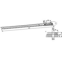 Couteau pour mélangeuse FELLA 121 167 adaptable - Blacksteel©