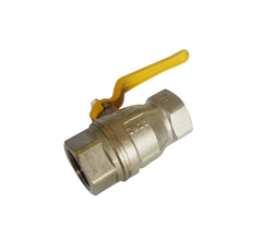 Messingkugelhahn lange AusführungGesamtlänge 89,5 mm  MKH1LG