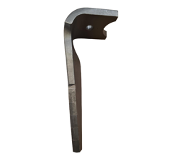 Dent de herse rotative Gauche plaquettes carbure, fixation rapide KVERNELAND M44000151 adaptable