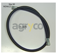 Flexib hyd 1650 pour téléscopique MANITOU 290712 adaptable