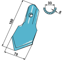 Soc pour EINBOCK 15-118 adaptable - Blacksteel©