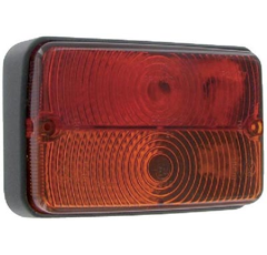 Feu arrière tracteur 120 x 80 x 34 mm