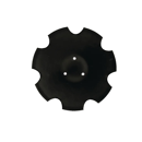 Eggenscheibe gezackt Ø 410 mm NIAUX für Grubber Nachbau