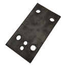 Halteplatte 185x12x100