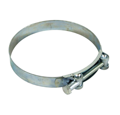 Collier en acier zingué renforcé 92 x 97 mm adaptable