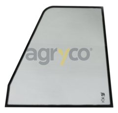 Vitre de porte supérieure - gauche - plate - teintée pour téléscopique JCB 827/20471 adaptable