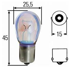 Glühlampe P21W 21 W für Landmaschine CASE IH - DAVID BROWN - DEUTZ-FAHR 57M7014 Nachbau