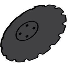 Hohlscheibe, gezahnt M78400102R Maschio Original