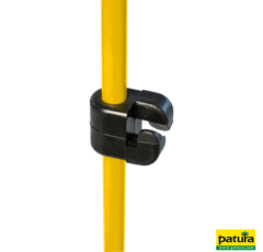 Lot de 25 isolateurs en plastique pour piquet fibre de verre  Ø 10 mm - PATURA