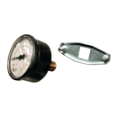 Manometre 250 bars Ø 62 mm sortie axiale male 1/4 gauche - COMET