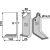 Lame gauche pour Fraise/Rotavator MASCHIO/GASPARDO 01110429 adaptable 