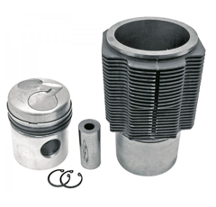 Jeu de piston et chemise pour tracteur DEUTZ-FAHR 2929968 adaptable