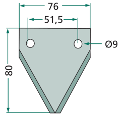 Couteau pour FARESIN 70-143 adaptable