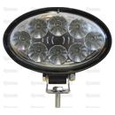 Phare de travail Ovale 8 LED 10-30V 24W 3000 lumens 