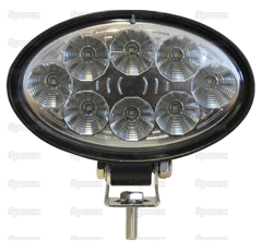 Phare de travail Ovale 8 LED 10-30V 24W 3000 lumens 