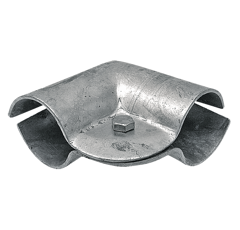 Attache coudée 34 mm