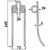 Schwaderzinken links für Heuwender FERRABOLI 1828060 GW266 - Nachbau