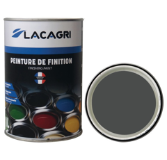 Peinture de finition Gris chassis FENDT pot 1L| LACAGRI