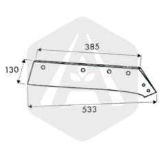 Soc à pointe HAMM droite 1867679 adaptable