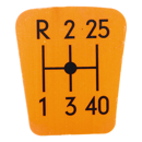 Symbole de levier pour tracteur FENDT 210103090410 adaptable