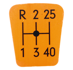 Symbole de levier pour tracteur FENDT 210103090410 adaptable