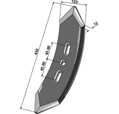 Soc pour cultivateur KÖCKERLING 900835 adaptable