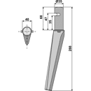 Kreiseleggenzinken - rechts / links RH62A RH  Krone
