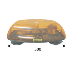 Mini rampe lumineuse Trilux 12 - 24 V - 490 x 230 mm