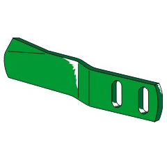 Streichschiene - rechts KK053387M Kverneland by Muzzi Industrie