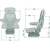 Gefederter Sitz Maximo MSG95G/731 | GRAMMER Stoffbezug