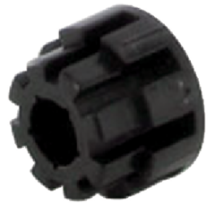 Adaptateur 1 M - laiton grand débit