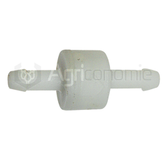 Clapet anti-retour pour machine agricole adaptable