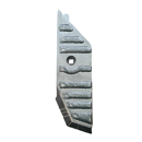 Pointe Droite carbure 2 faces et rechargement pour charrue LEMKEN 3364156 adaptable