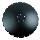 Disque crénelé ∅573x6 pour déchaumeur KVERNELAND - RF2931797 adaptable