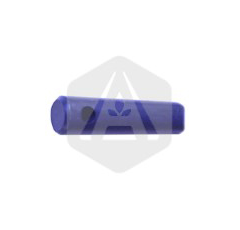 Dent de fourche courbée percée 550 mm adaptable