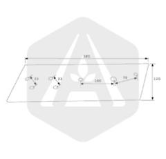 Contre-sep charrue VOGEL & NOOT droite 803401 adaptable